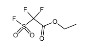 ethyl 2,2-difluoro-2-(fluorosulfonyl)acetate结构式