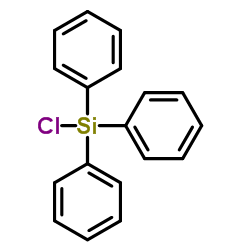 Chlorotriphenylsilane structure