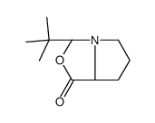 (3R,7aS)-3-tert-butyl-5,6,7,7a-tetrahydro-3H-pyrrolo[1,2-c][1,3]oxazol-1-one Structure
