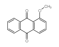 1-Methoxyanthraquinone Structure