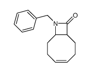 9-benzyl-9-azabicyclo[6.2.0]dec-4-en-10-one Structure