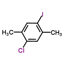 1-Chloro-4-iodo-2,5-dimethylbenzene Structure