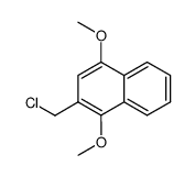 2-chloromethyl-1,4-dimethoxy-naphthalene Structure