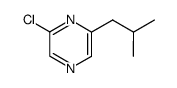 2-chloro-6-(2-methylpropyl)pyrazine Structure