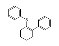 (2-phenylcyclohexen-1-yl)sulfanylbenzene结构式