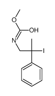 methyl N-(2-iodo-2-phenylpropyl)carbamate结构式