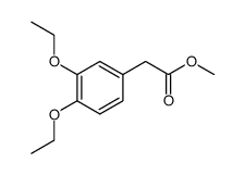 (3,4-diethoxy-phenyl)-acetic acid methyl ester Structure
