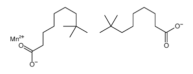 manganese(2+) neoundecanoate Structure