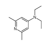 N,N-diethyl-2,6-dimethylpyridin-4-amine结构式