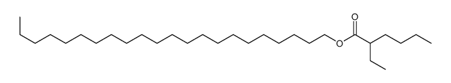 docosyl 2-ethylhexanoate Structure