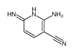 3-氰基-2,6-二氨基吡啶结构式