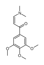 3-(dimethylamino)-1-(3,4,5-trimethoxyphenyl)prop-2-en-1-one结构式