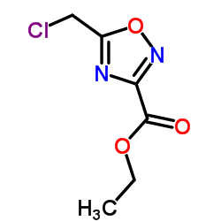 ethyl 5-(chloromethyl)-1,2,4-oxadiazole-3-carboxylate Structure