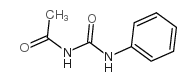 N-乙酰基-N'-苯基脲结构式