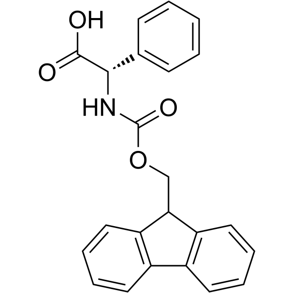 Fmoc-L-苯基甘氨酸结构式