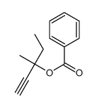 3-methylpent-1-yn-3-yl benzoate结构式
