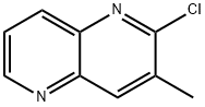 2-氯-3-甲基-1,5-二氮杂萘结构式
