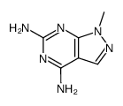 1-Methyl-1H-pyrazolo[3,4-d]pyrimidin-4,6-diamine structure