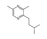 Pyrazine, 3,5-dimethyl-2-(3-methylbutyl)- (9CI)结构式