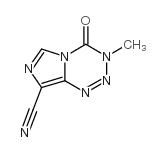氰基替莫唑胺结构式