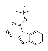 tert-butyl 2-formyl-1H-indole-1-carboxylate结构式