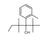 2,2,4,4-tetramethyl-3-(o-tolyl)hexan-3-ol Structure