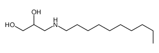3-(decylamino)propane-1,2-diol结构式