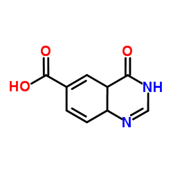 4-氧代-3,4-二氢喹唑啉-6-羧酸结构式