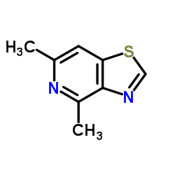 4,6-Dimethyl[1,3]thiazolo[4,5-c]pyridine Structure