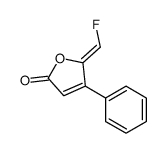 (Z)-5-氟亚甲基-4-苯基-5H-呋喃-2-酮结构式