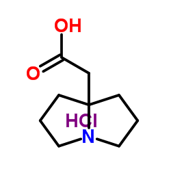 pyrrolizidine-7-acetic acid Structure