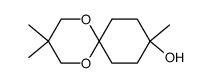 4-hydroxy-4-methylcyclohexanone-2,2-dimethyltrimethylene ketal Structure