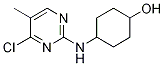 4-(4-氯-5-甲基-嘧啶-2-基氨基)-环己醇结构式