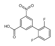 3-(2,6-difluorophenyl)-5-nitrobenzoic acid Structure