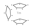 三(环戊二烯基)铥(III)结构式