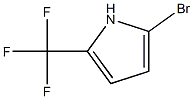 2-bromo-5-(trifluoromethyl)-1H-pyrrole Structure