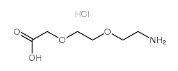 2-(2-(2-氨基乙氧基)乙氧基)乙酸盐酸盐结构式