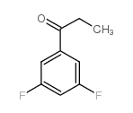 3',5'-Difluoropropiophenone Structure