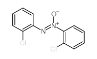 Diazene,1,2-bis(2-chlorophenyl)-, 1-oxide Structure