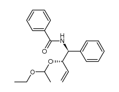 N-[(1S,2S)-2-(1-ethoxyethoxy)-1-phenylbut-3-en-1-yl]benzamide结构式