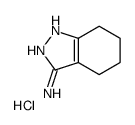 3-氨基-4,5,6,7-四氢-1H-吲唑盐酸盐结构式
