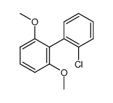 2'-chloro-2,6-dimethoxybiphenyl结构式