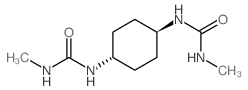 1-methyl-3-[4-(methylcarbamoylamino)cyclohexyl]urea结构式