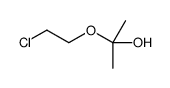2-(2-chloroethoxy)propan-2-ol Structure