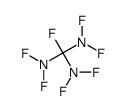 N,N,N',N',N",N",1-heptafluoromethanetriamine结构式