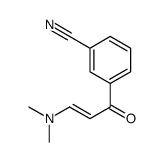 3-[3-(二甲基氨基)-1-氧代-2-丙烯-1-基]苯甲腈结构式