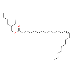 Erucic acid 2-ethylhexyl ester Structure