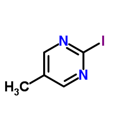 2-碘-5-甲基嘧啶结构式