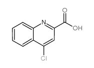 4-氯喹啉-2-羧酸结构式