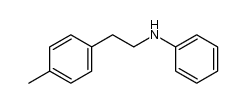 N-(2-(4-Methylphenyl)ethyl)aniline结构式